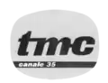 Premier logo sur le canal 35 pendant les émissions expérimentales.