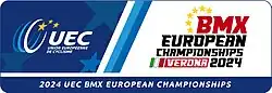 Description de l'image Logo UEC BMX Verona 2024.jpg.