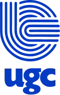 Logo de l'Union générale cinématographique de 1971 à 1988.