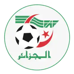 alt=Écusson de l' Équipe d'Algérie de futsal