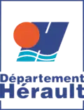 Logo transitoire du conseil départemental de l'Hérault.