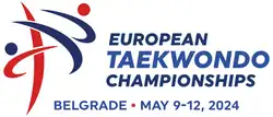 Description de l'image Logo europe taekwendo Belgrade 2024.png.