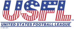 Description de l'image Logo of the United States Football League.png.