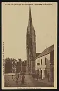 Le clocher de l'église Saint-Émilion.