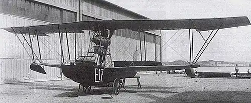 Hydravion Lohner E, 1914