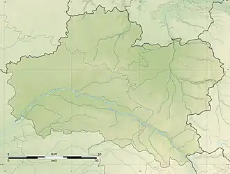 Voir sur la carte topographique du Loiret