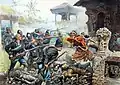 Guerre de Lombok contre les Balinais en 1894.