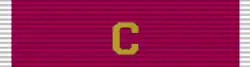Legion of Merit Ribbon avec "C" Device