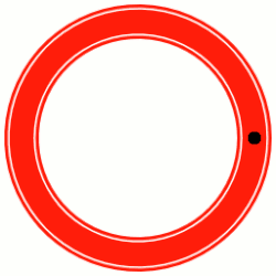 Animation illustrant le cas de 6 coureurs