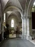 Bas-côté sud, chapelle Sainte-Geneviève.