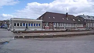 Centre de formation du matériel.