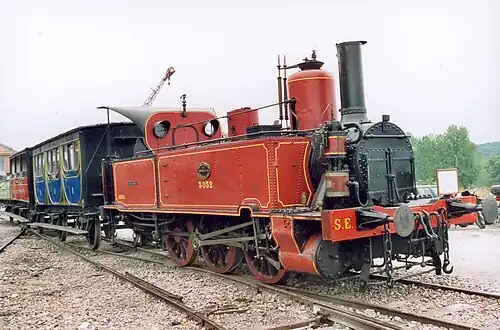 Locomotive 030 T no&nbsp;3032 « Rimaucourt ».