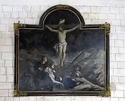 Tableau de la crucifixion.