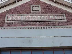 Le fronton : No&nbsp;14 bis, Fosse Ernest Cuvelette.