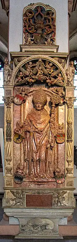 Épitaphe de Lorenz von Bibra