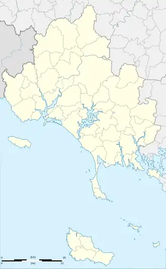 (Voir situation sur carte : arrondissement de Lorient)