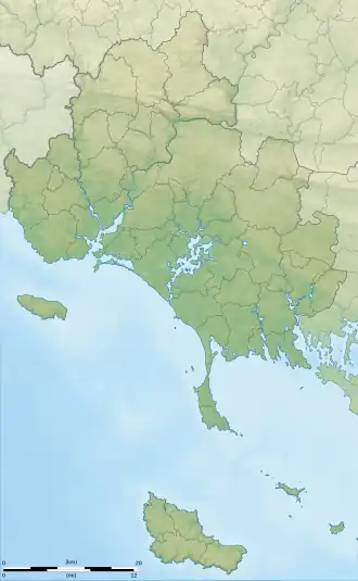 (Voir situation sur carte : arrondissement de Lorient)