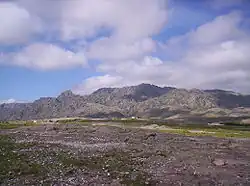 La montagne Los Gigantes, l'une des plus élevées des sierras Grandes.