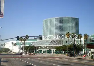 Le Palais des congrès de Los Angeles, où s'est tenue l’exposition.