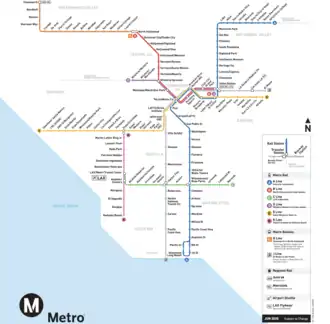 Image illustrative de l’article Métro de Los Angeles