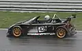 Lotus 340R en piste.