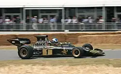 Photo de la Lotus 72E