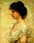 Portrait de Kornélia Lotz (1890)