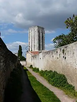 La tour en 2009, avant sa rénovation.