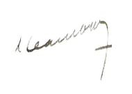 signature de Louis Cambrézy
