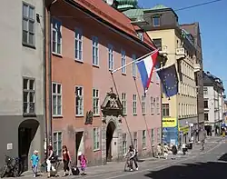 Façade vers Götgatan.