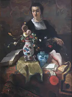 La Femme au bouquet (Louis Dubois)
