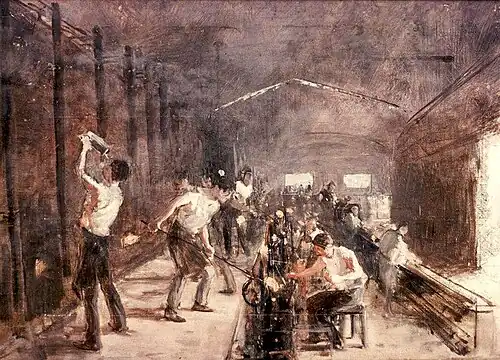 Verrerie du Bas-Meudon (ca. 1902).