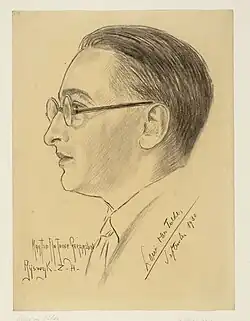 Portrait de Louis van Tulder, 1930