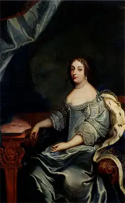 Louise-Christine de Savoie-Carignan (1627-1689).