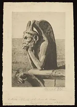 Louise Danse, Le diable; chimères de Notre-Dame de Paris, Bibliothèque Royale de Belgique