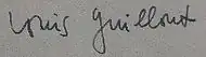 signature de Louis Guilloux