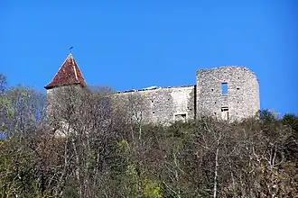 Le château du Cros (mars&nbsp;2012)