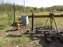 L'emplacement potentiel du puits.