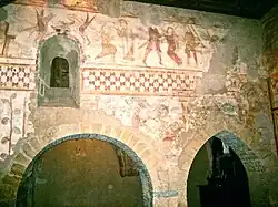 Le mur nord, en 2011.