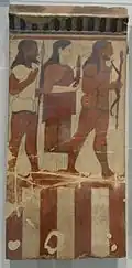 Plaques peintes, dites plaques Campana