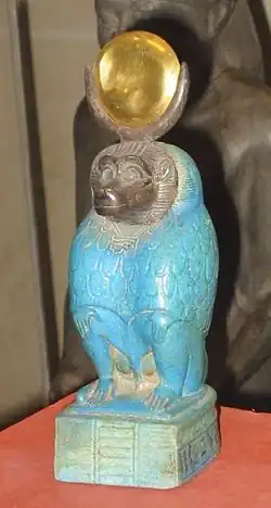 Thot en babouin (Musée du Louvre).