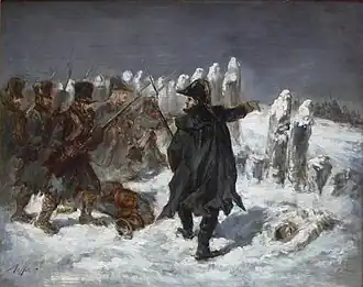 Le Maréchal Ney à la redoute de Kowno (1839), Paris, musée du Louvre.