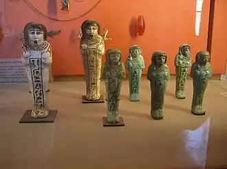 Ouchebtis du prince Khâemouaset, fils de Ramsès&nbsp;II