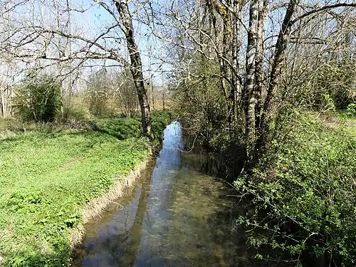 La Louyre au sud du lieu-dit les Versannes.