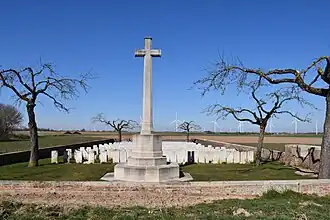 Le Lowrie Cemetery Havrincourt.