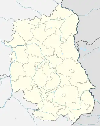 Voir sur la carte administrative de la Voïvodie de Lublin