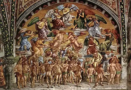 Lunette des élus au Paradis.