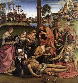 Luca Signorelli, 1502La Lamentation sur le Christ mortMusée diocésain (Cortone)
