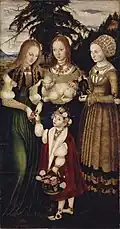Saintes Dorothée, Agnès et CunégondeDresde