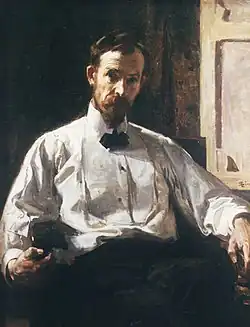 Autoportrait, 1908, Lyon, musée des Beaux-Arts.